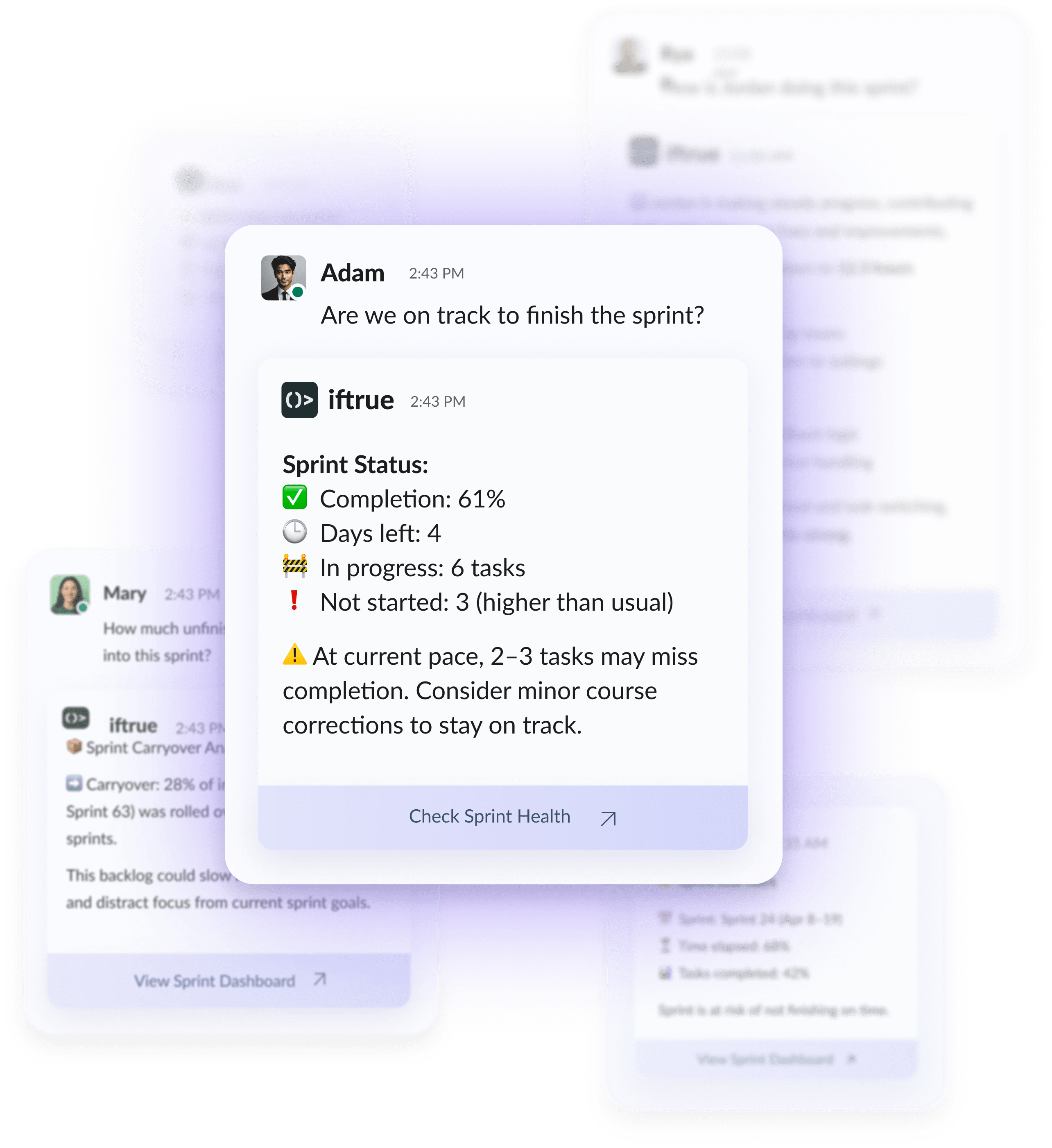 iftrue DORA metrics dashboard segmented by AI-assisted vs human-authored changes
